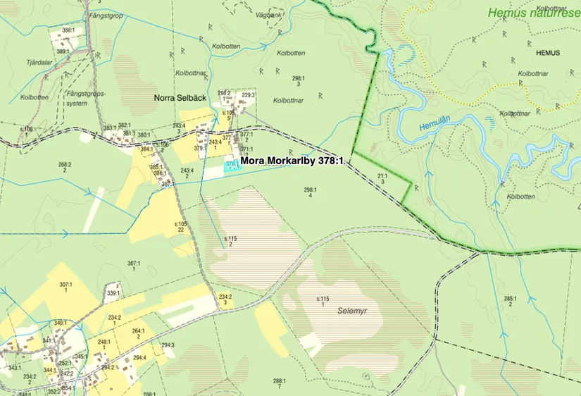 Fritidshus, Norra Selbäck 9, Morkarlby, Mora