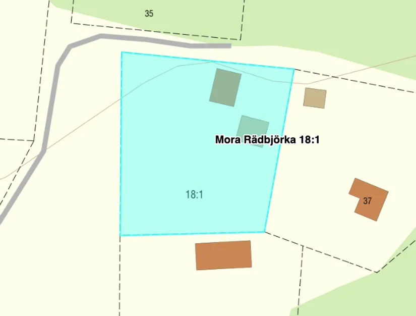 Fritidshus, Rädbjörka 36, Mora