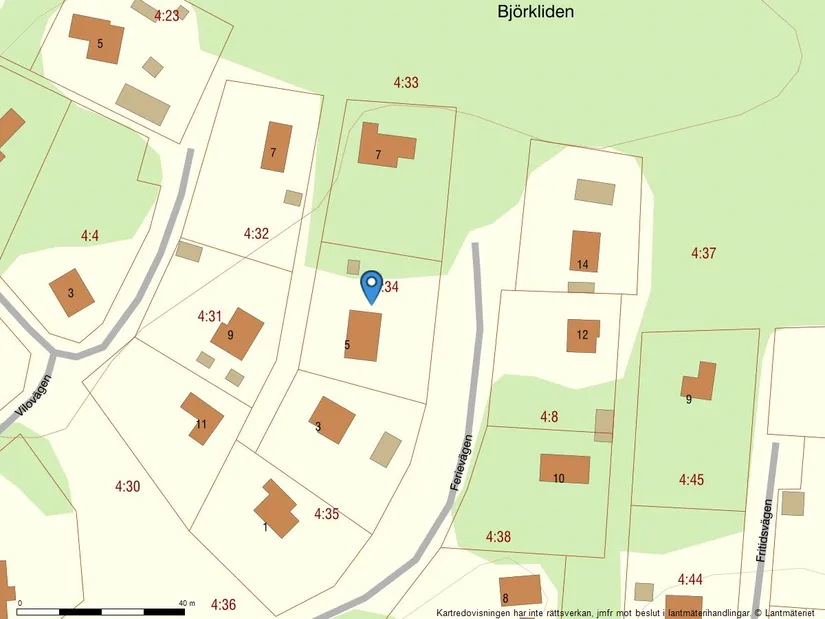 Fritidshus, Ferievägen 5, Björkliden, Örkelljunga