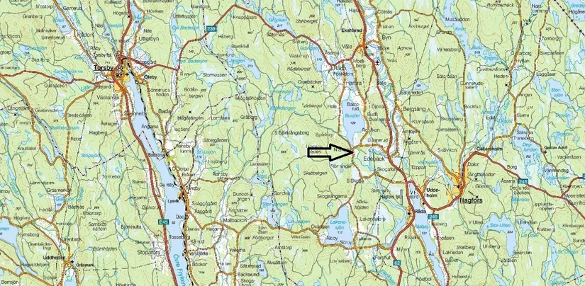 Villa, Norra Skoga Pettergården, Hagfors