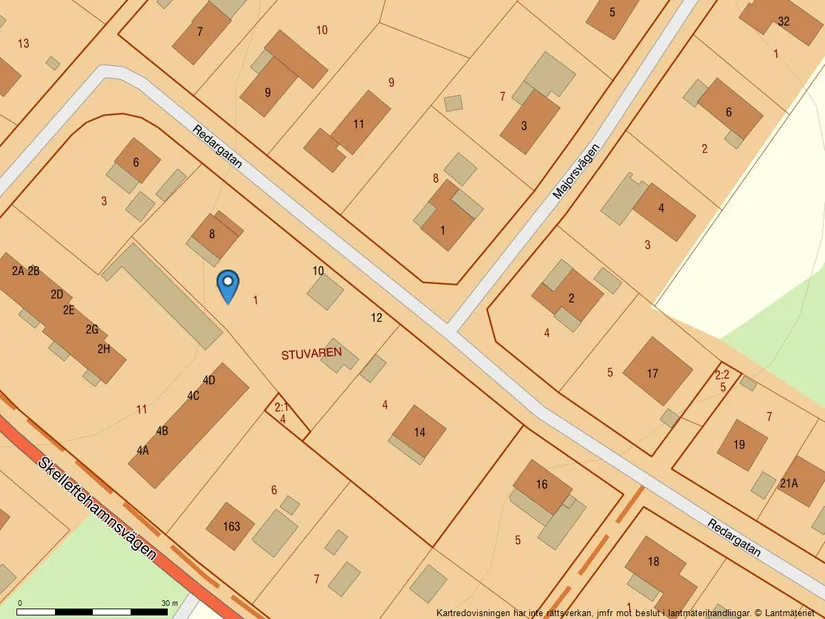 Villa, Redargatan 8, Ursviken, Skellefteå