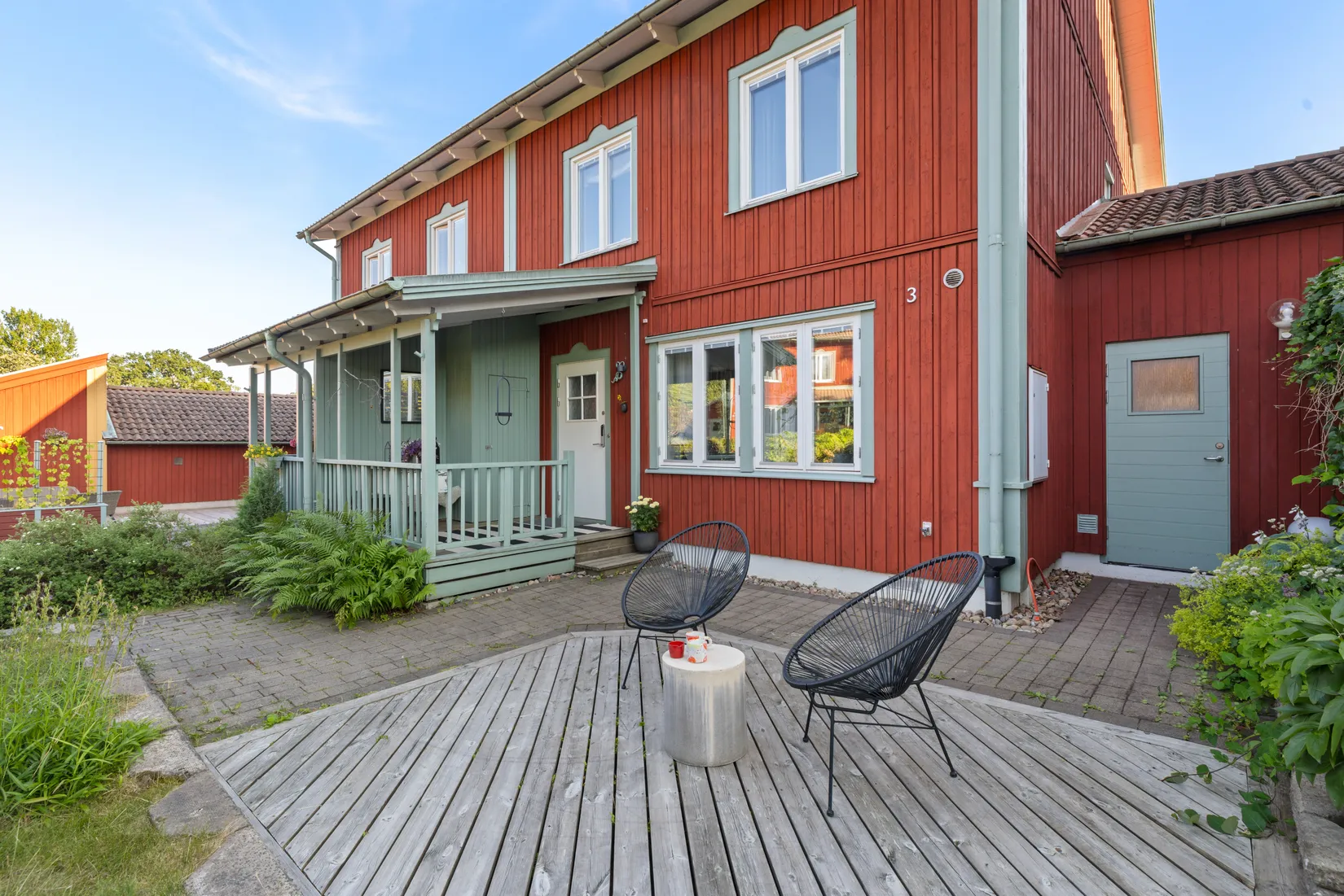 Radhus, Brittsommargränd 3, Tyresö Strand, Tyresö