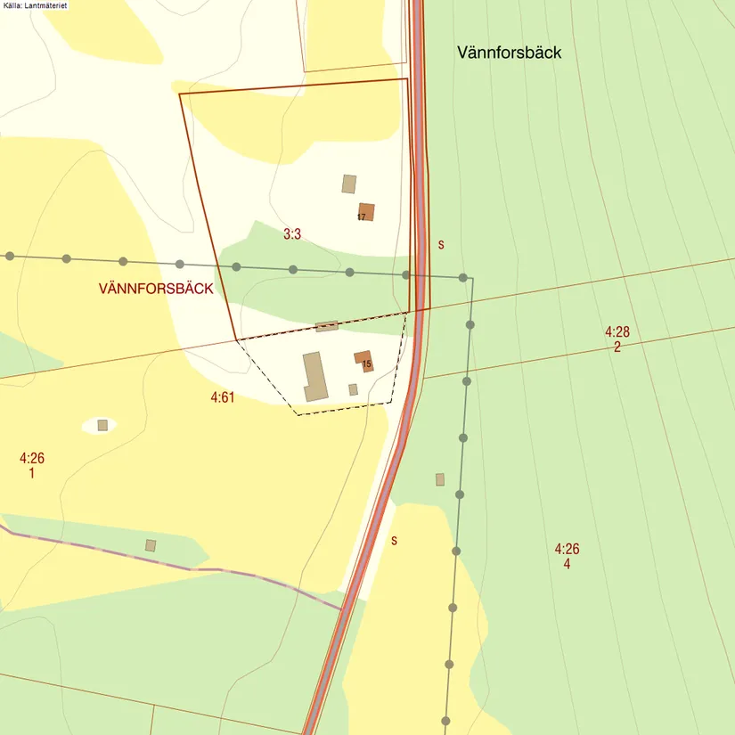 Villa, Vännforsbäck 15, Vännforsbäck, Vännäs