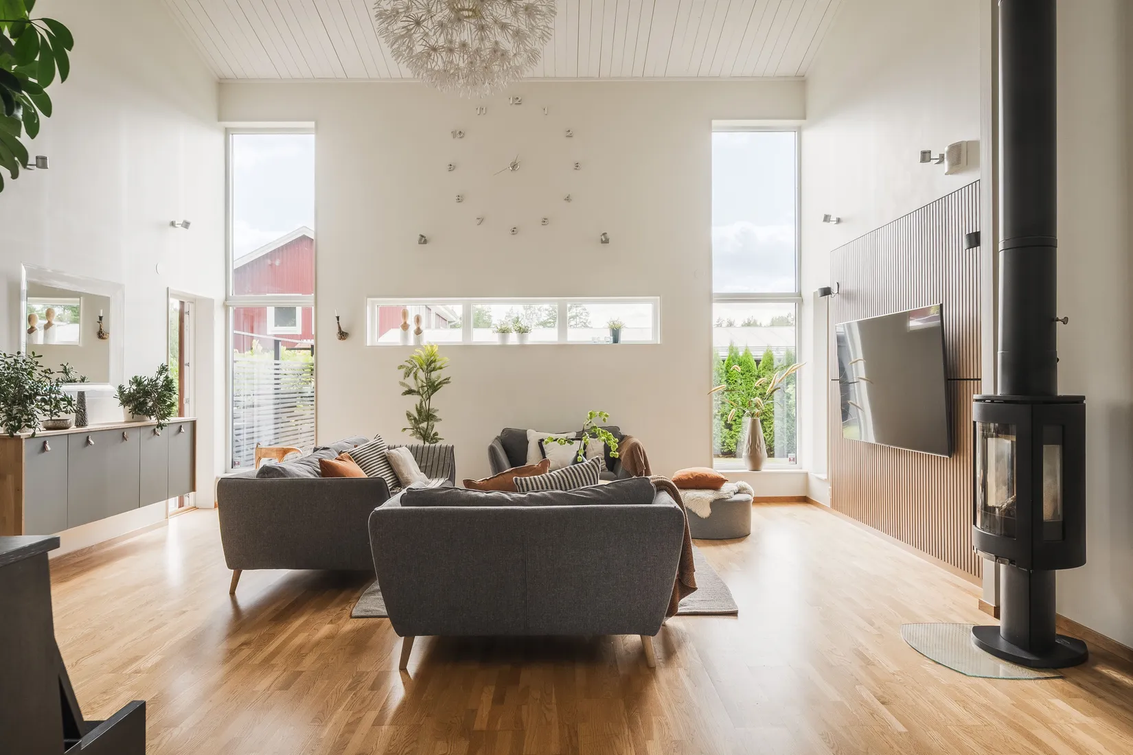 Villa, Övre Hattmursvägen 22, Hille, Gävle
