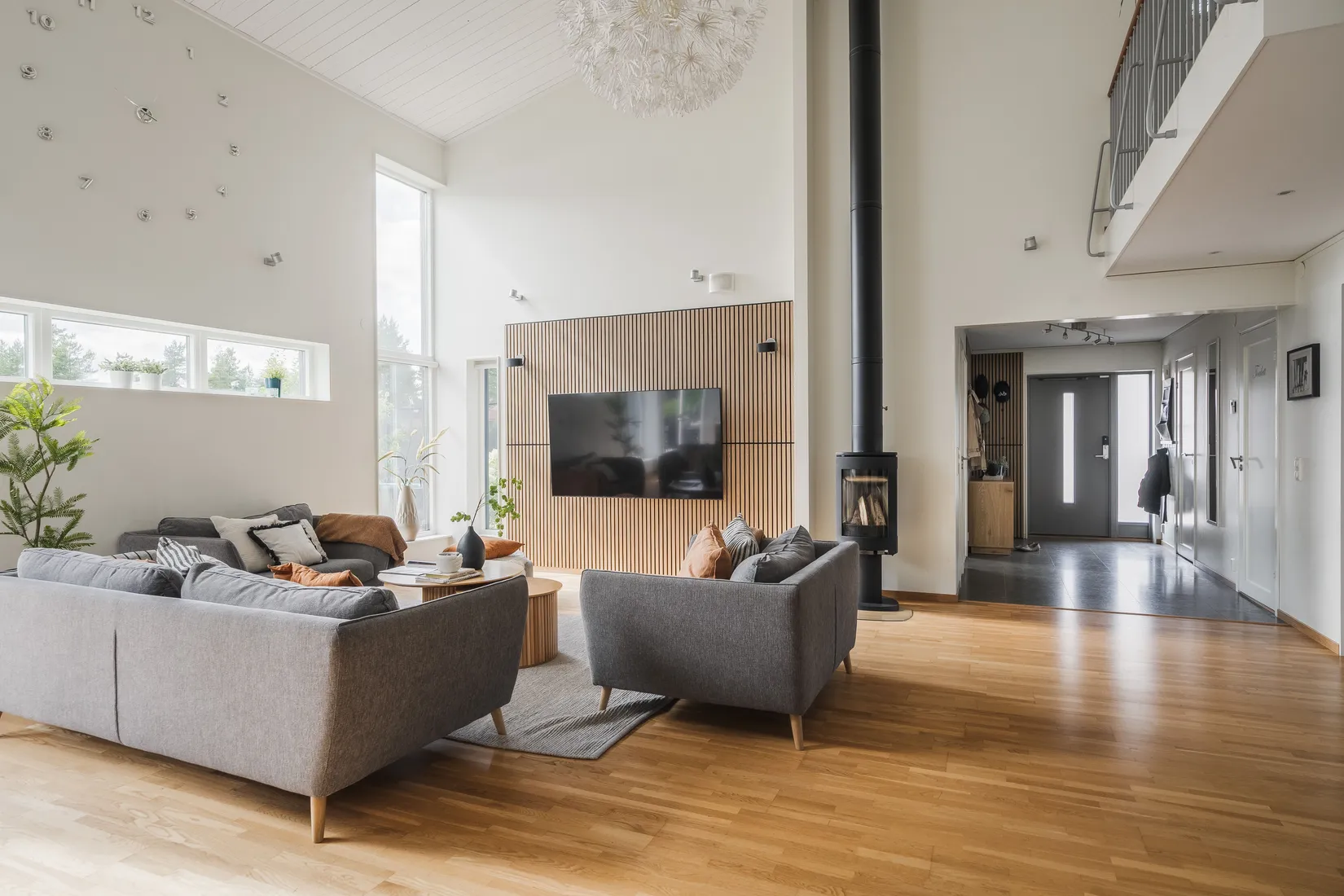 Villa, Övre Hattmursvägen 22, Hille, Gävle