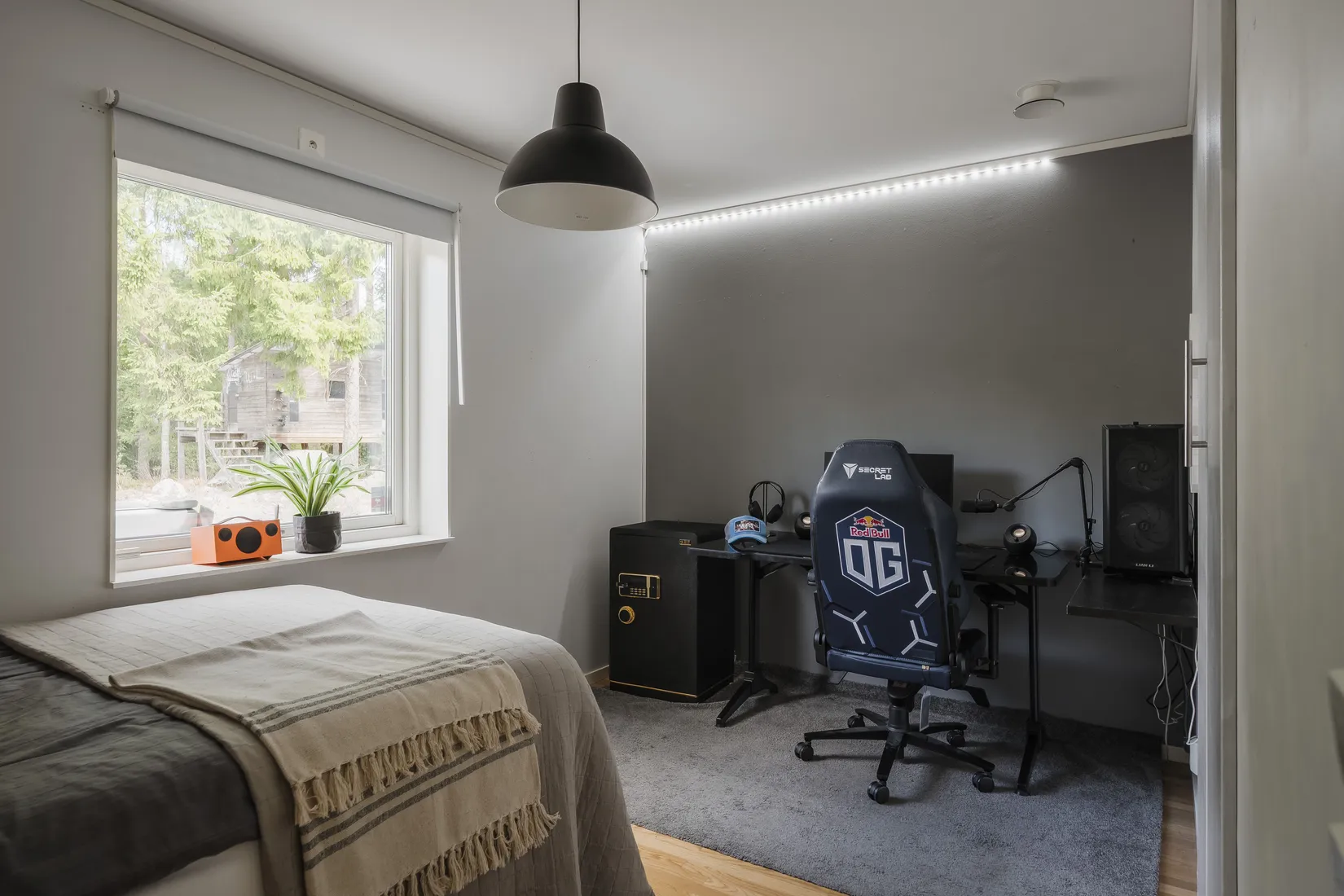 Villa, Övre Hattmursvägen 22, Hille, Gävle