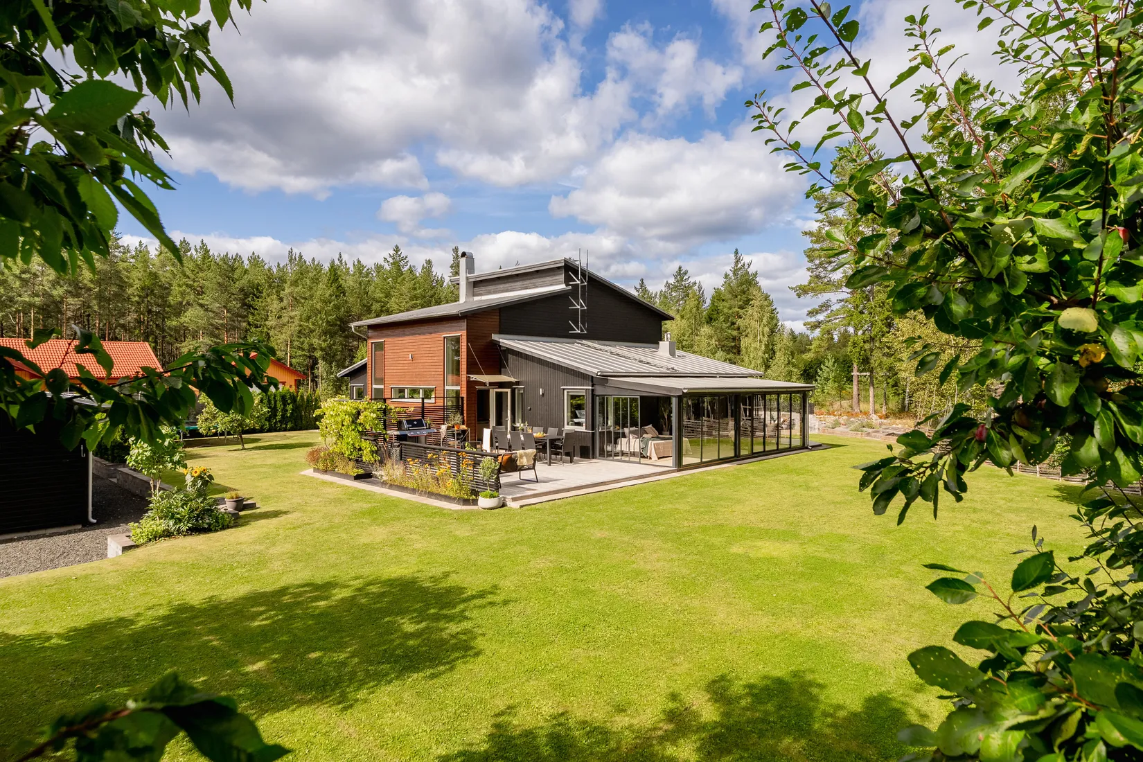 Villa, Övre Hattmursvägen 22, Hille, Gävle