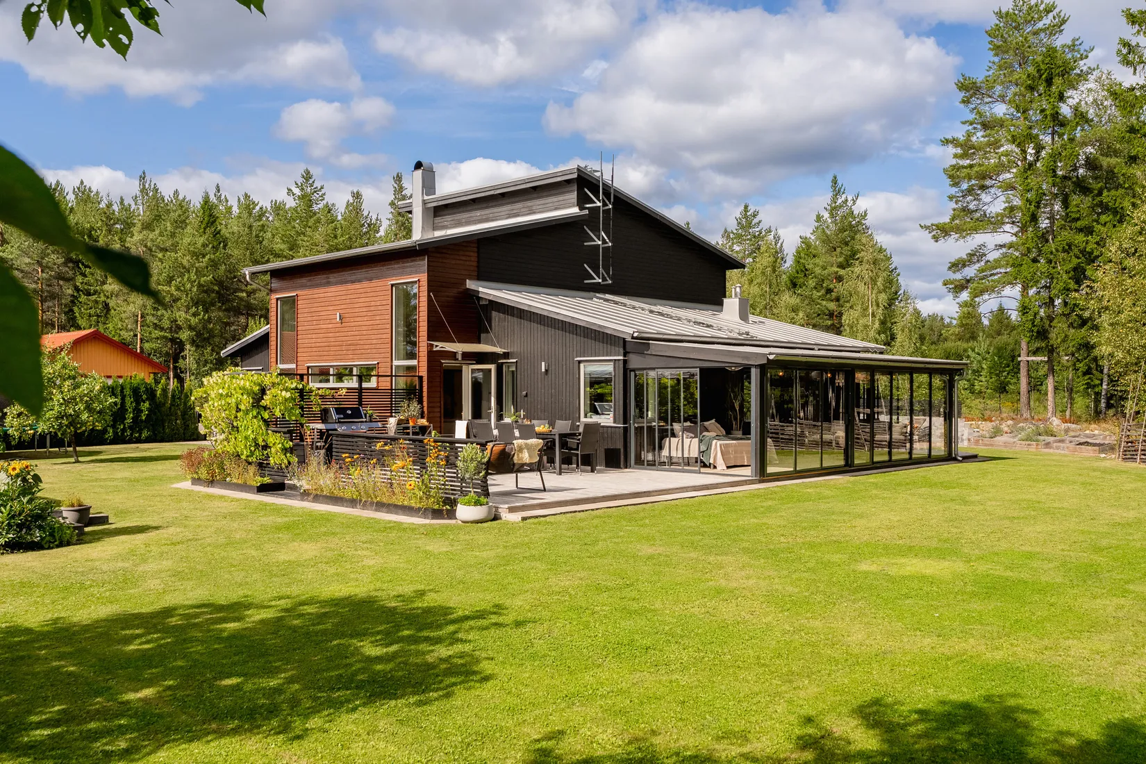 Villa, Övre Hattmursvägen 22, Hille, Gävle