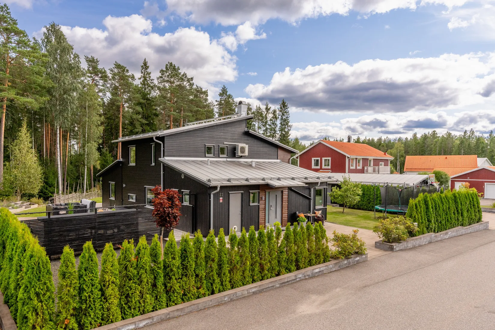 Villa, Övre Hattmursvägen 22, Hille, Gävle