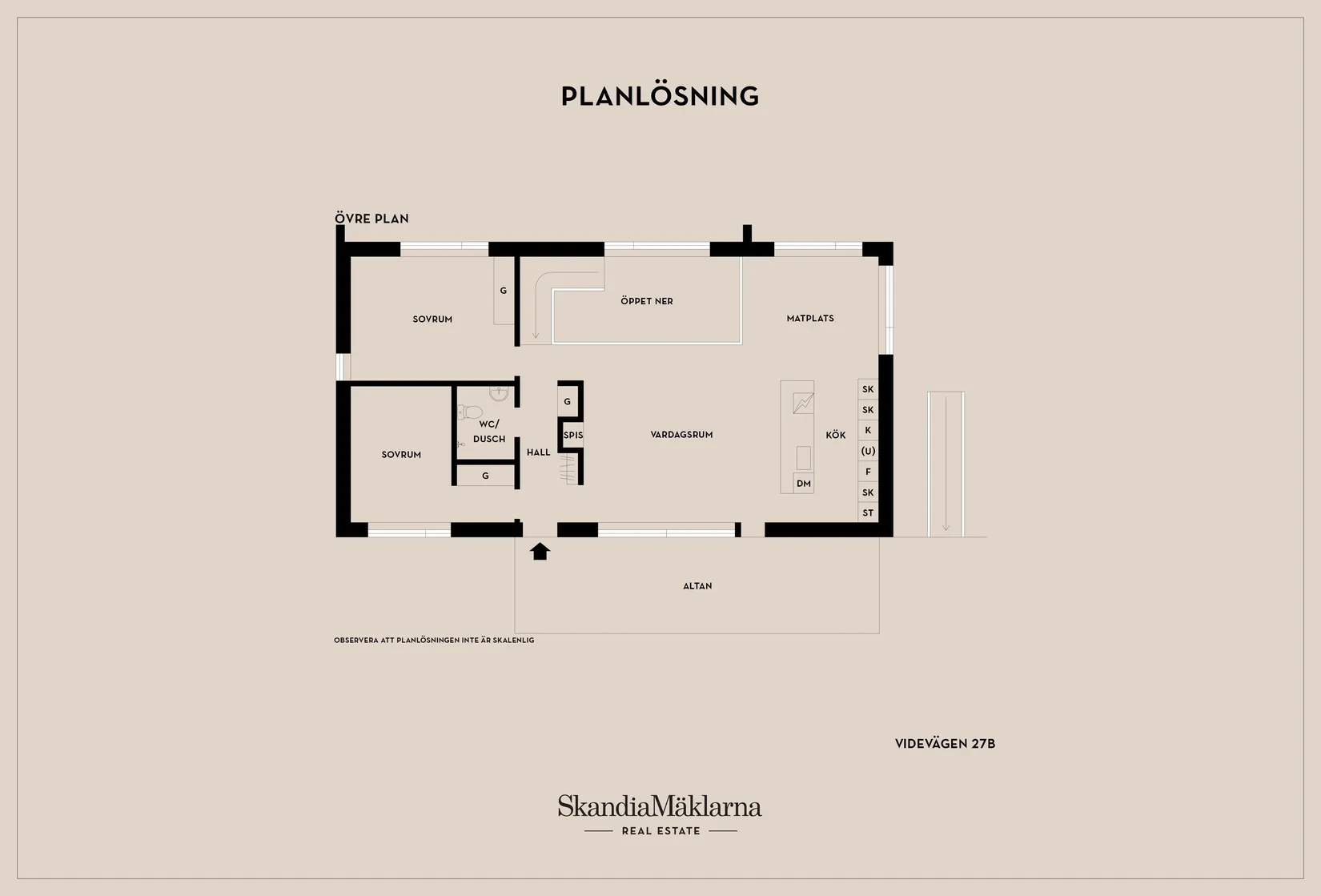 Villa, Videvägen 27B, Tyresö Strand, Tyresö