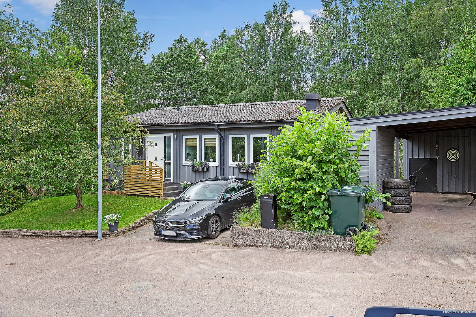Villa, Bruntes backe 1, Mjölnartorpet, Karlstad