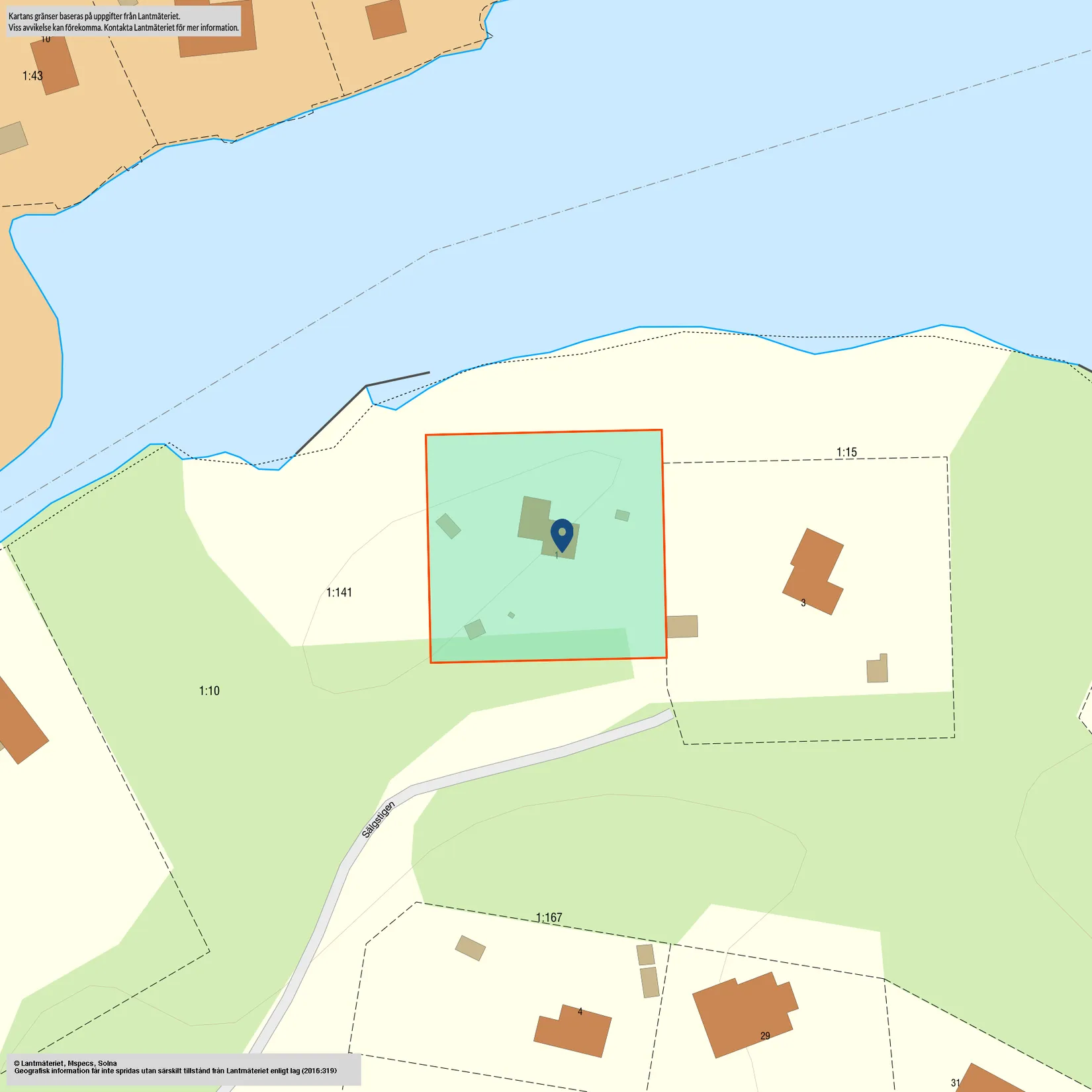 Fritidshus, Sälgstigen 1, Stångehamn, Oskarshamn