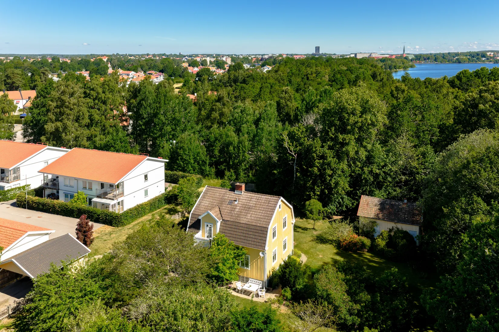 Villa, Vallanäsvägen 3, Lilla Vallen, Växjö