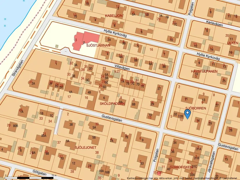 Radhus, Gustavsgatan 12B, Limhamn, Malmö