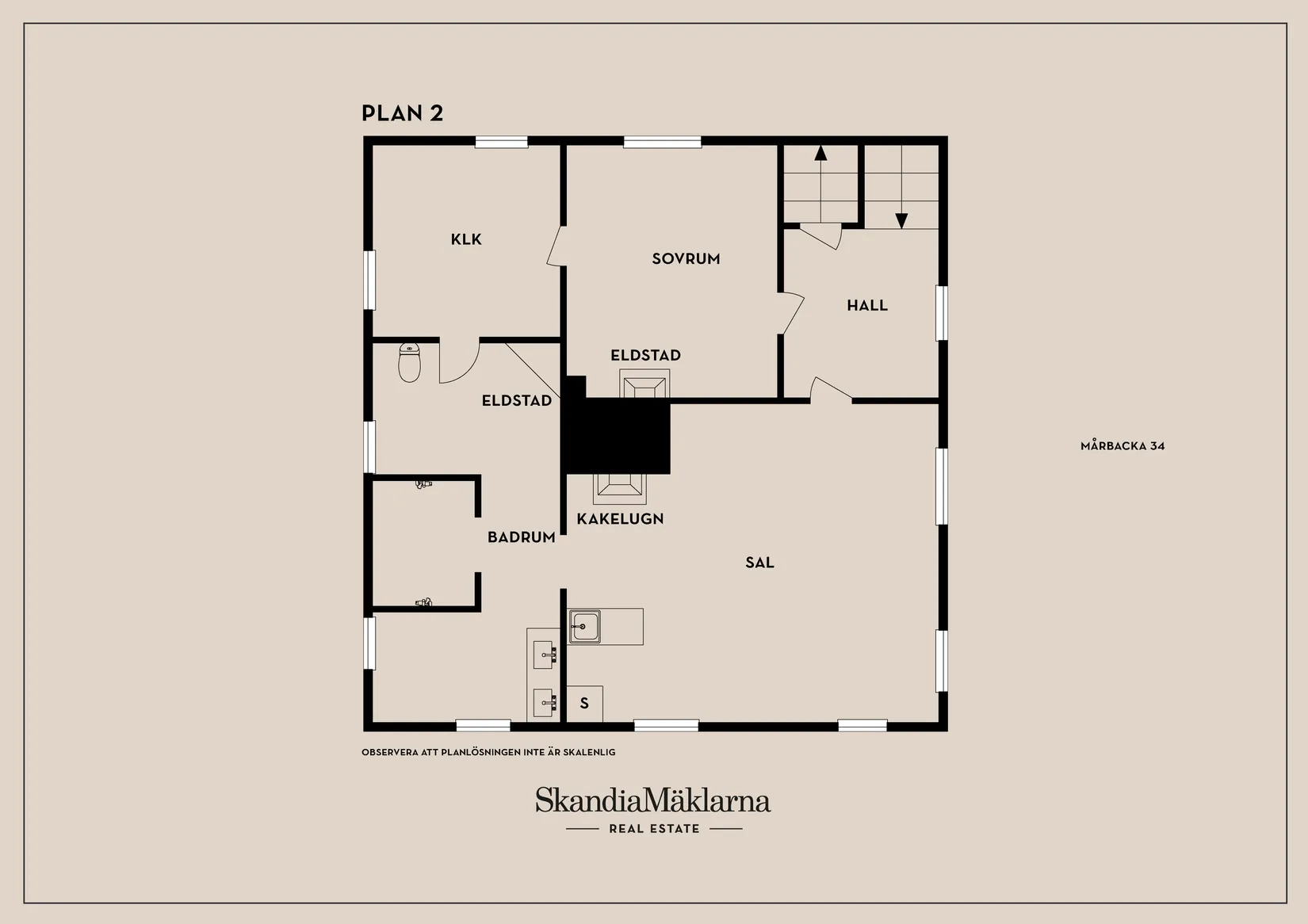 Villa, Gården där Ner, Mårbacka 34, Sunne