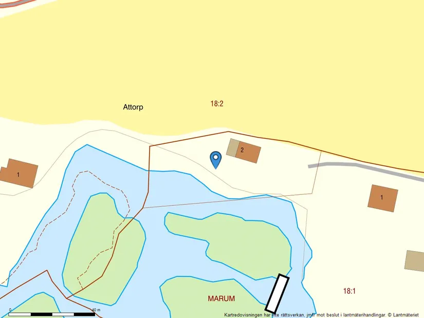 Villa, Marum Hospitalskvarn 2, Ardala, Skara
