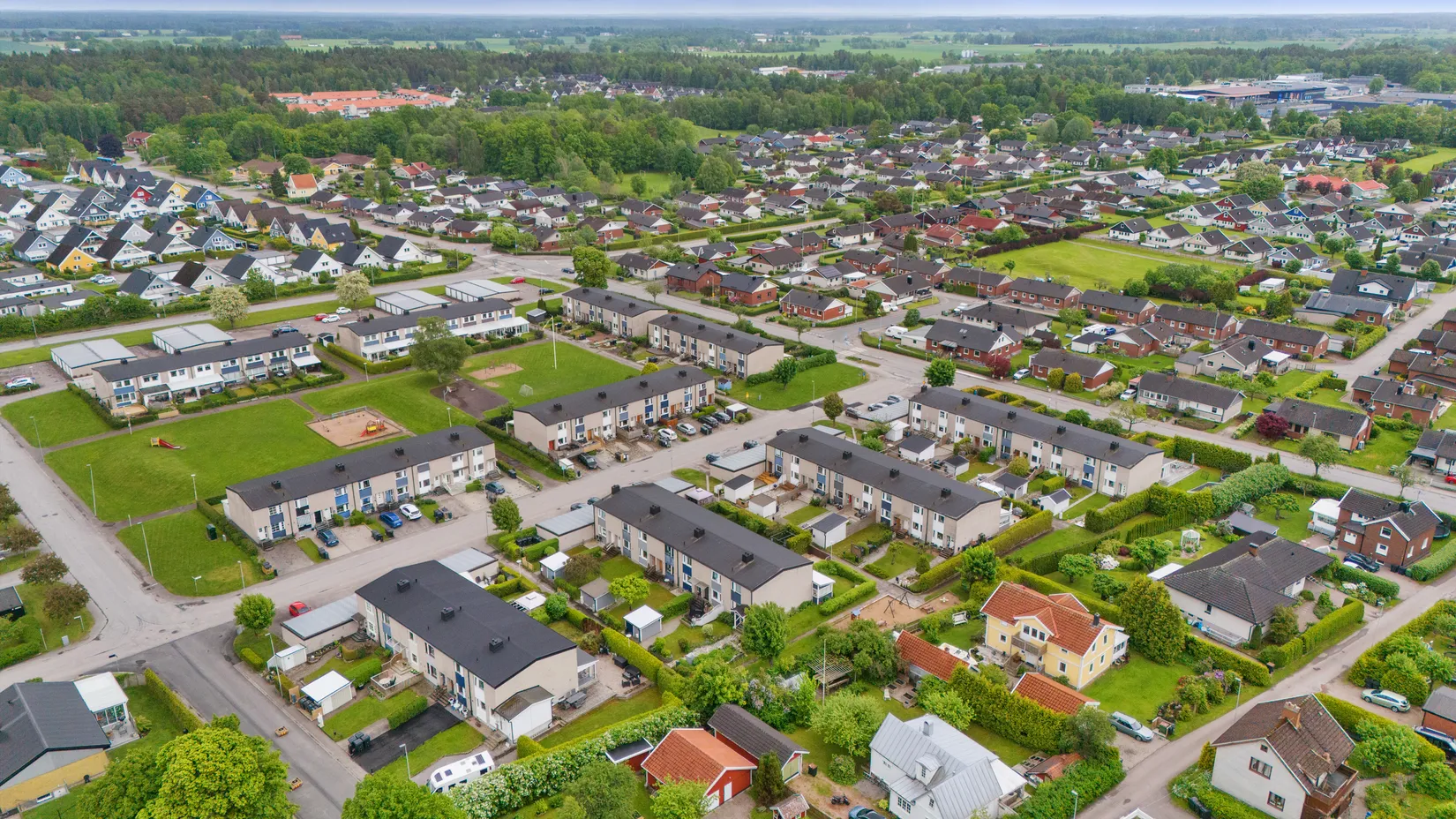 Radhus, Storegårdsvägen 25, Stavre, Trollhättan