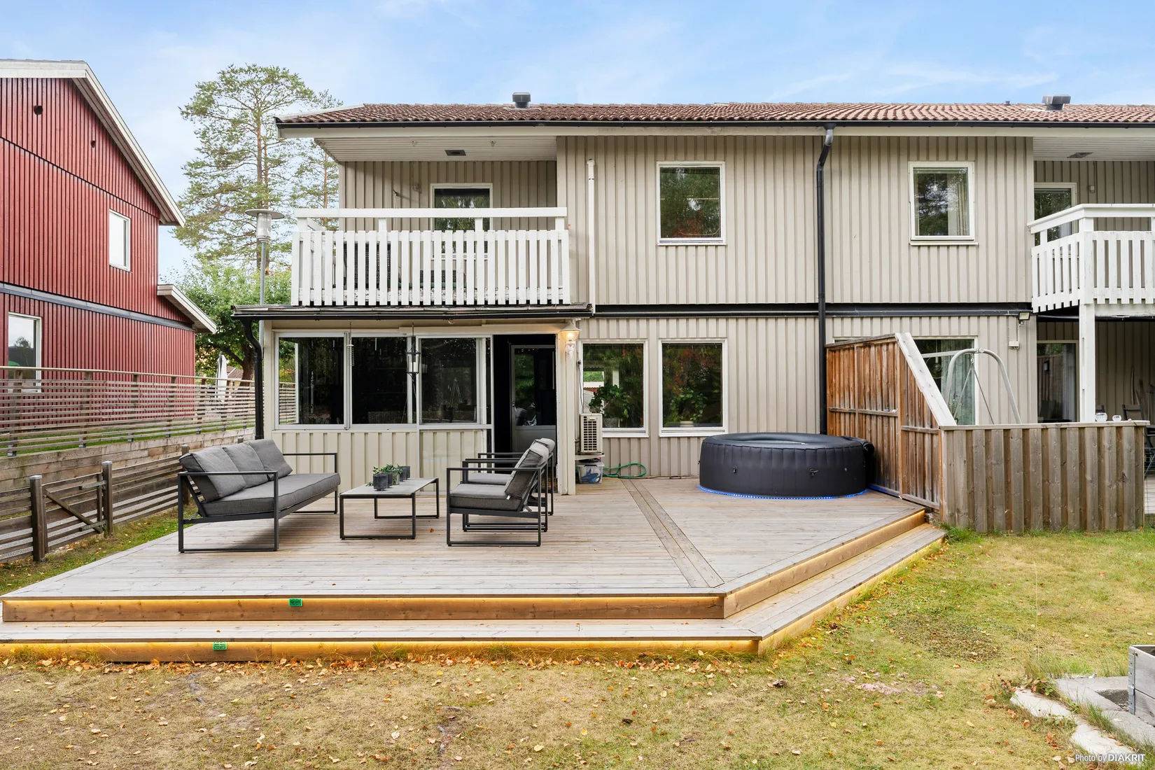 Radhus, Blockflöjtstigen 40, Brunna, Upplands-Bro
