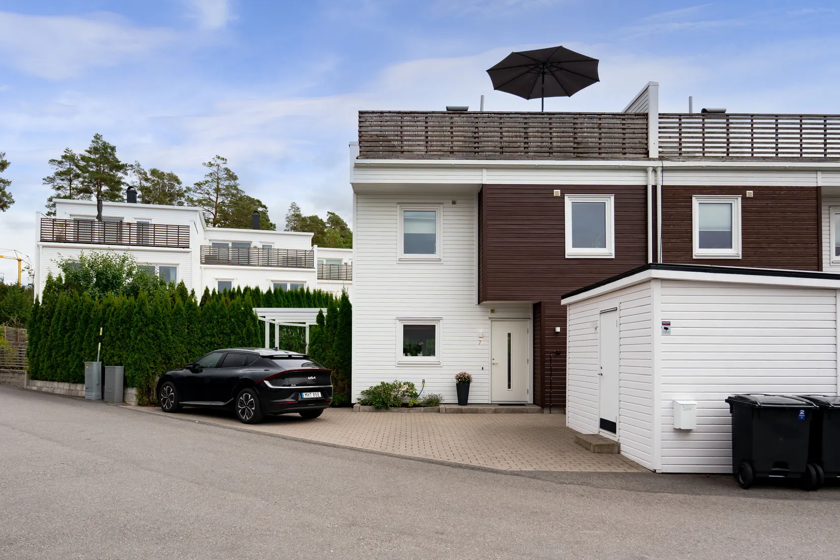 Radhus, Storstensvägen 7, Lindbacken, Uppsala