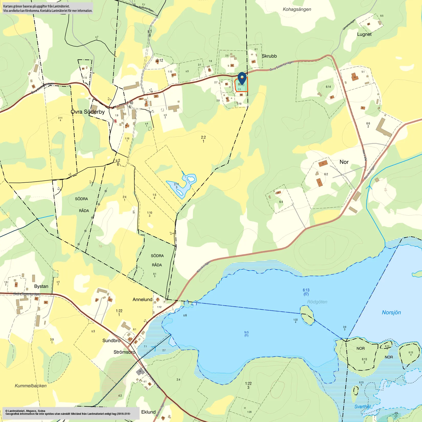 Fritidshus, Övra Söderbyvägen 50, Norrtälje
