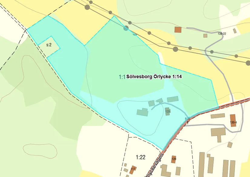 Gård/Skog, Örlyckevägen 129, Sölvesborg