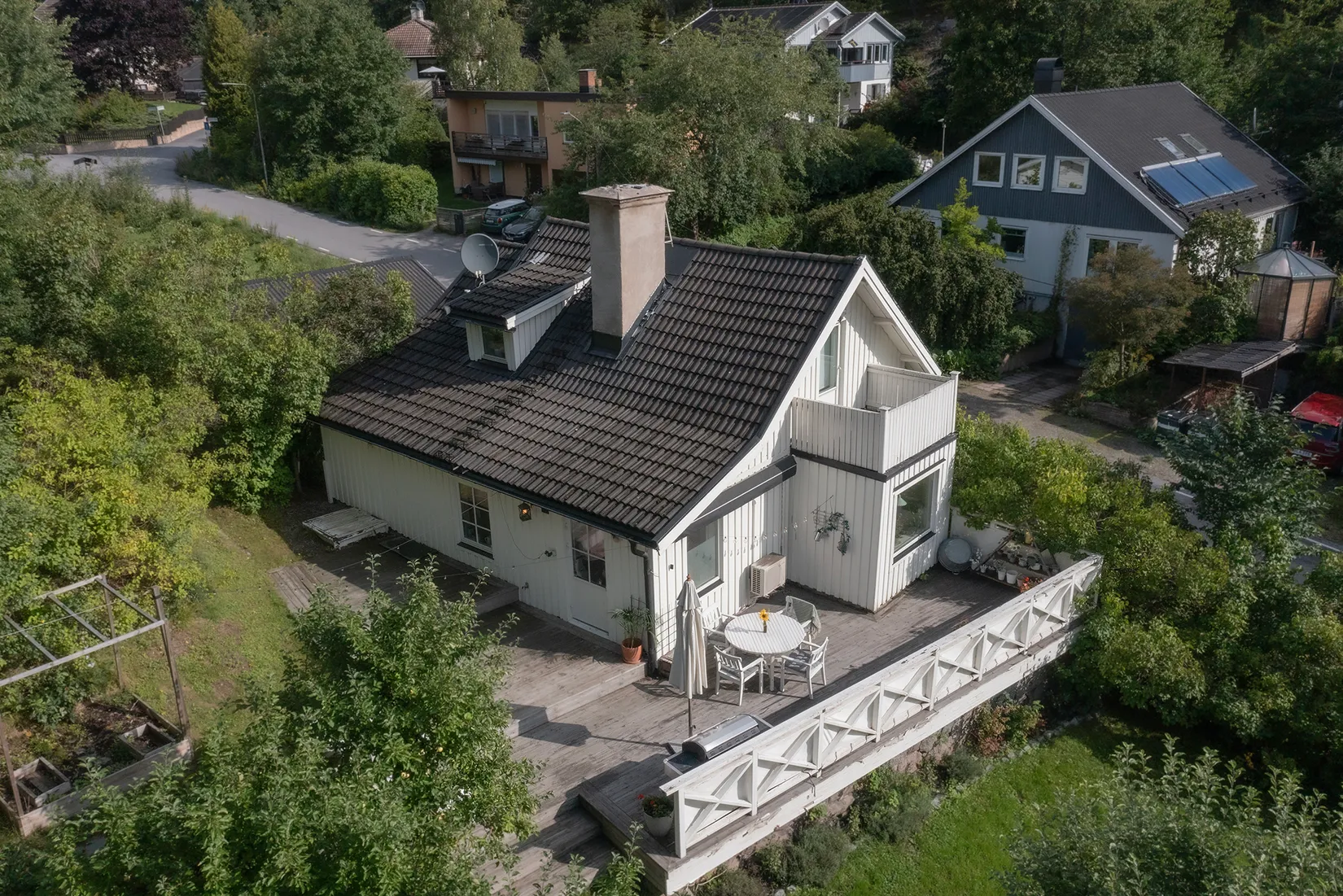 Villa, Rosenhillsvägen 1A, Centrala Huddinge, Huddinge