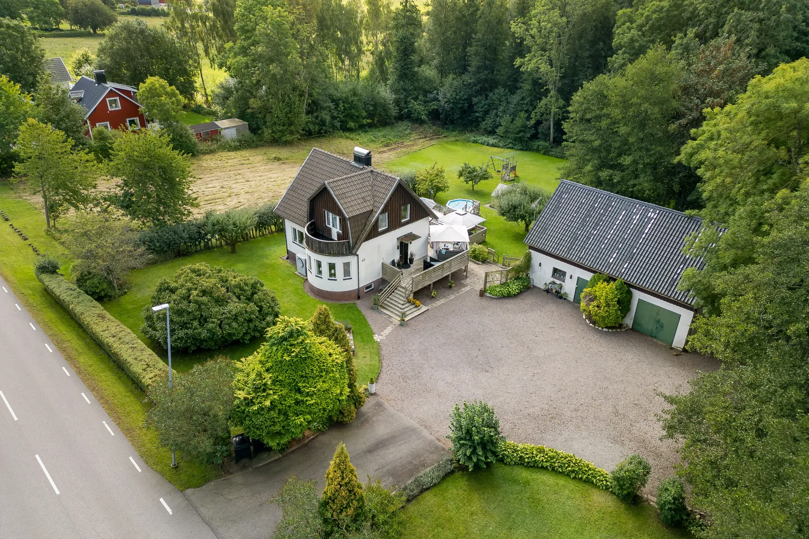 Villa, Hjärnarpsvägen 43, Ängelholm