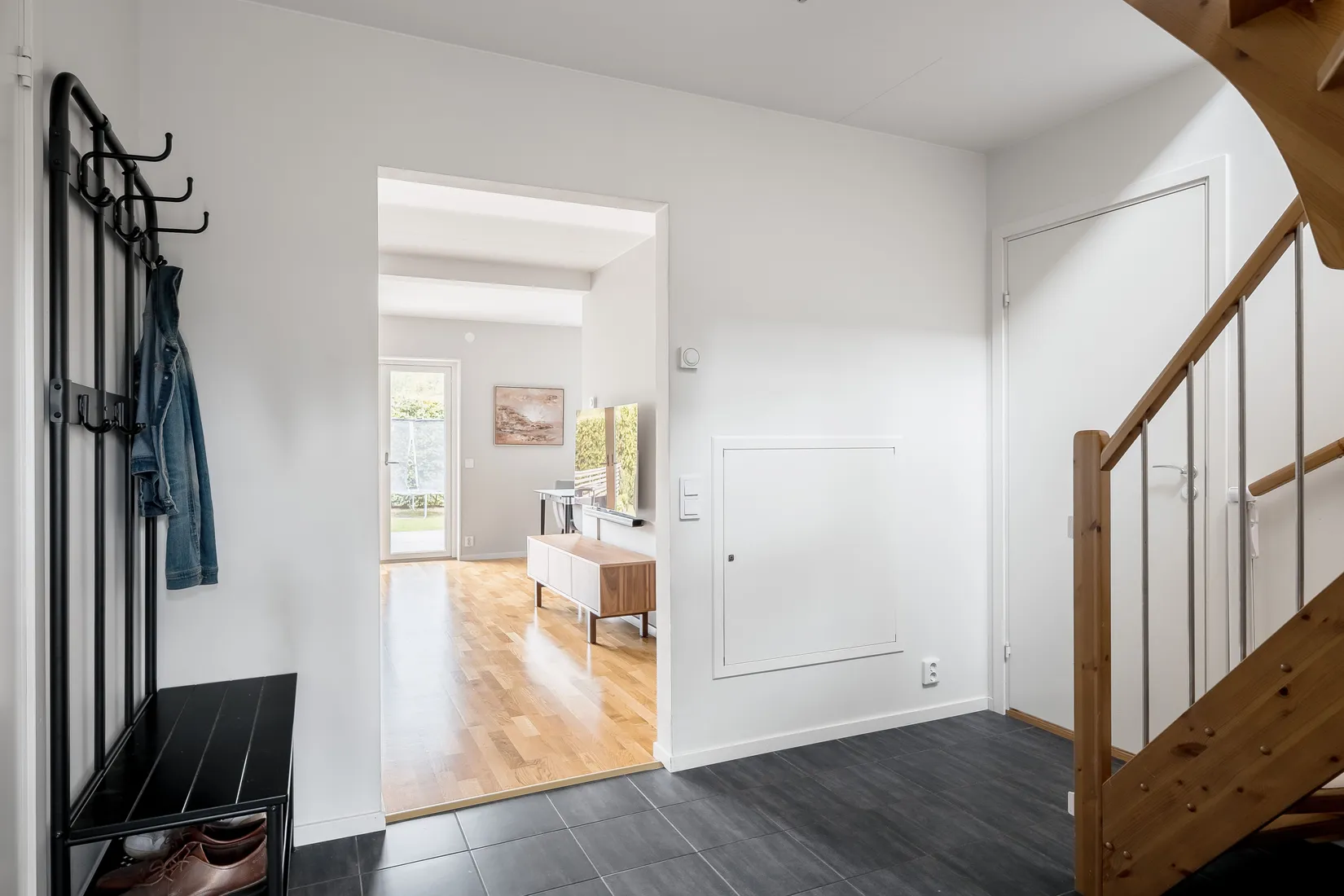 Radhus, Vilkmansgatan 23, Trädgårdsstaden, Skövde