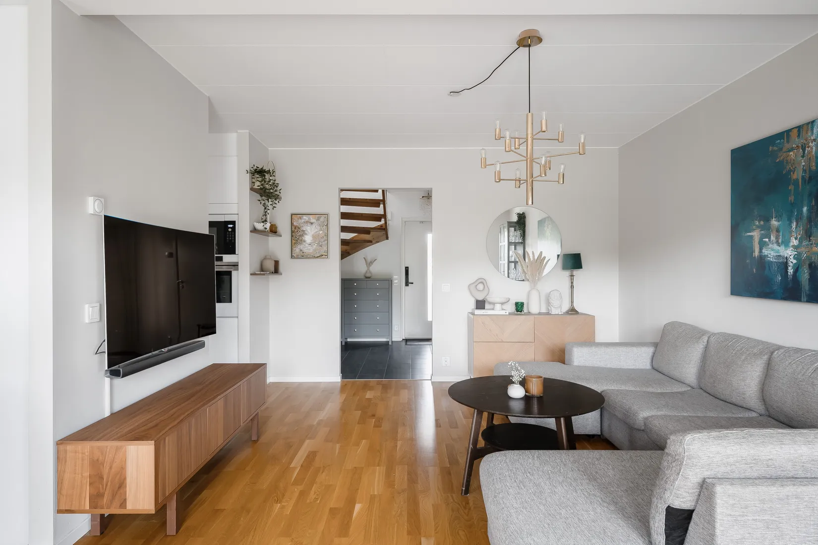 Radhus, Vilkmansgatan 23, Trädgårdsstaden, Skövde