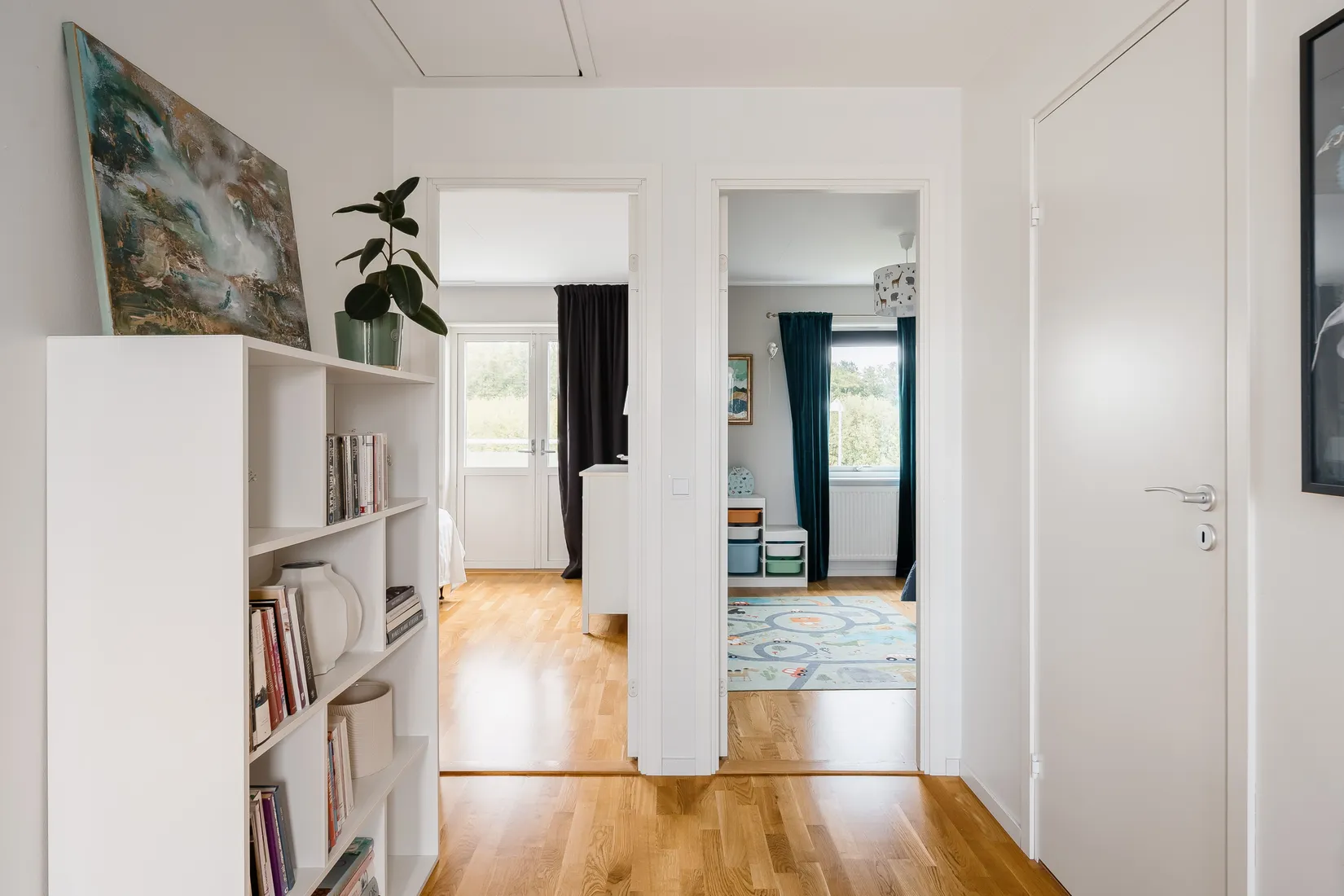 Radhus, Vilkmansgatan 23, Trädgårdsstaden, Skövde