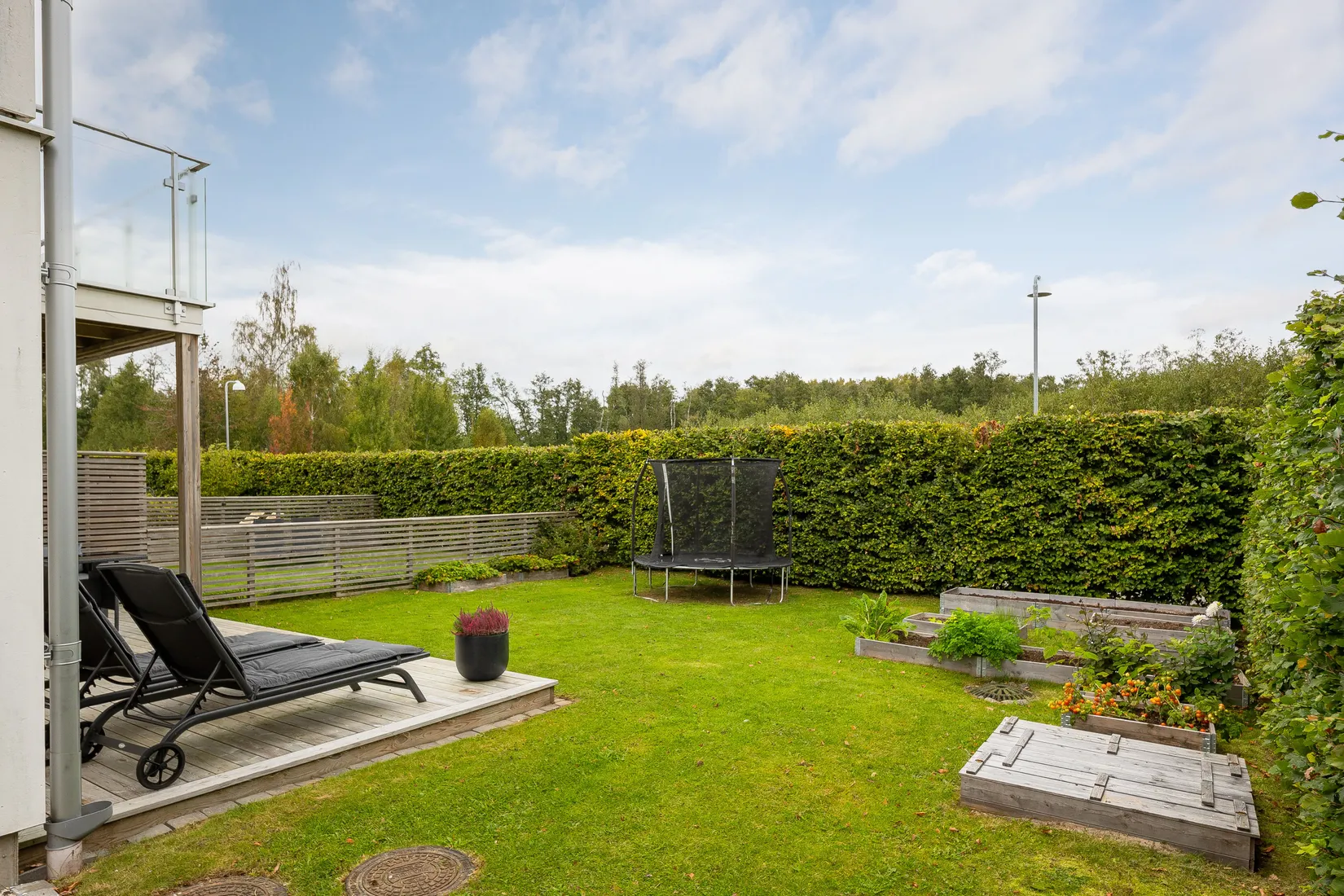 Radhus, Vilkmansgatan 23, Trädgårdsstaden, Skövde