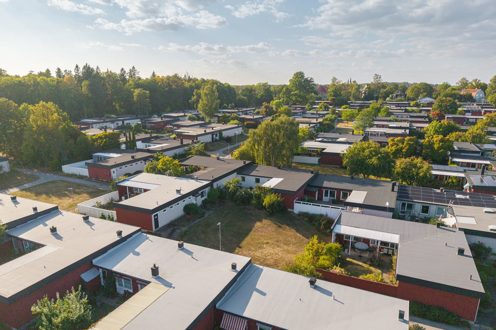 Radhus, Länsmansvägen 189, Norrviken, Sollentuna