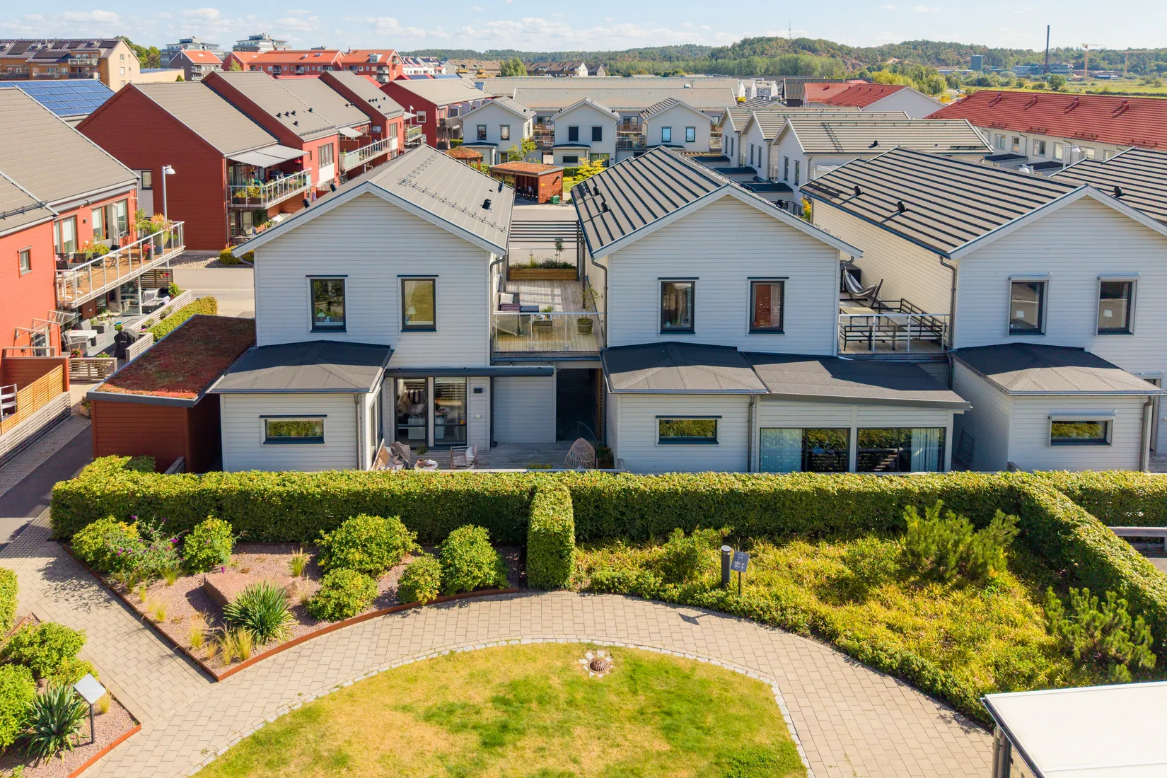 Radhus, Kalkstensvägen 4, Kungsbacka - Kolla Parkstad, Kungsbacka