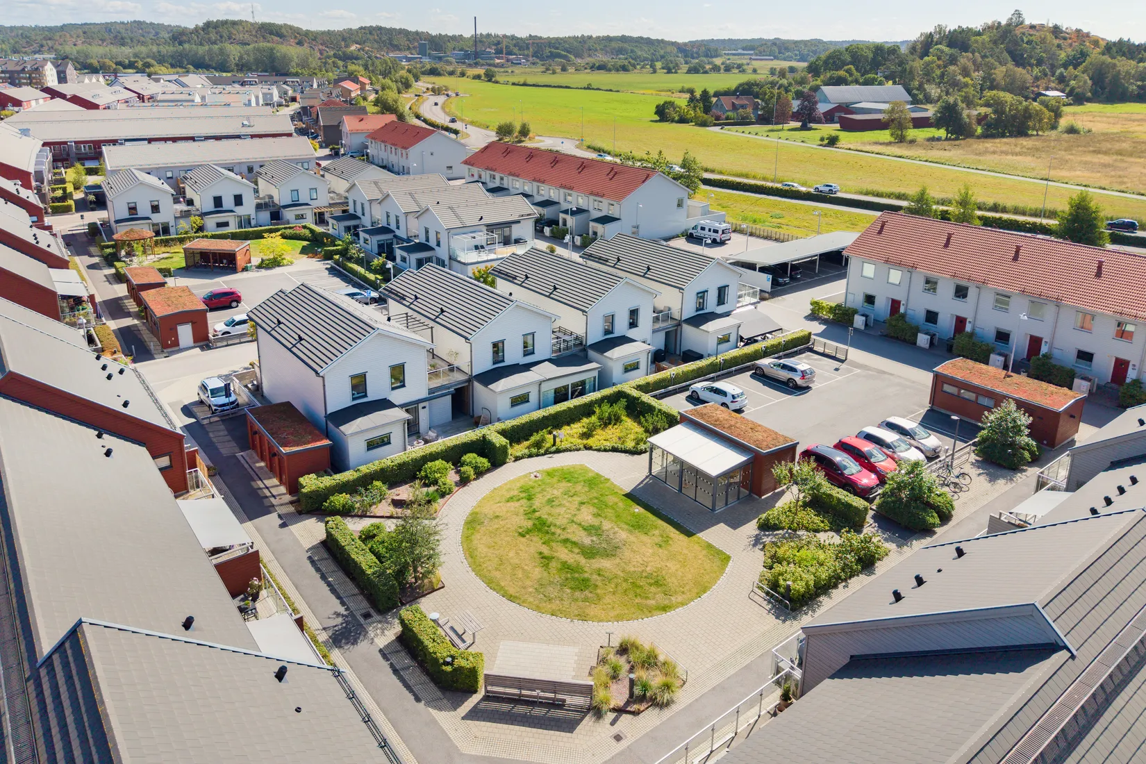 Radhus, Kalkstensvägen 4, Kungsbacka - Kolla Parkstad, Kungsbacka