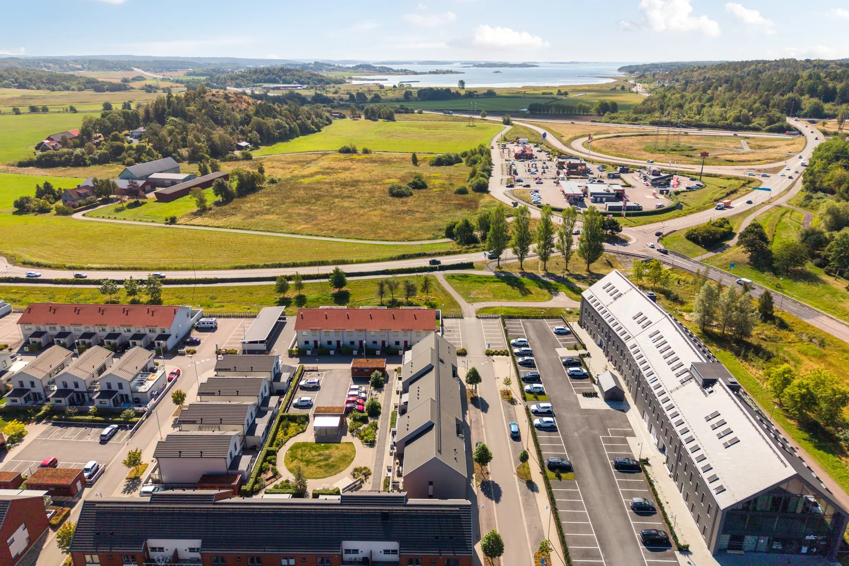 Radhus, Kalkstensvägen 4, Kungsbacka - Kolla Parkstad, Kungsbacka
