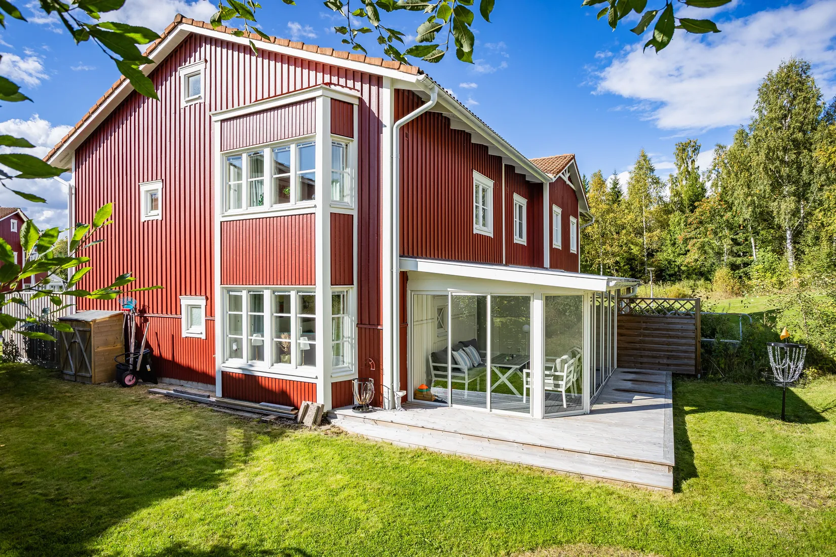 Radhus, Lysekilsvägen 102, Granloholm, Sundsvall