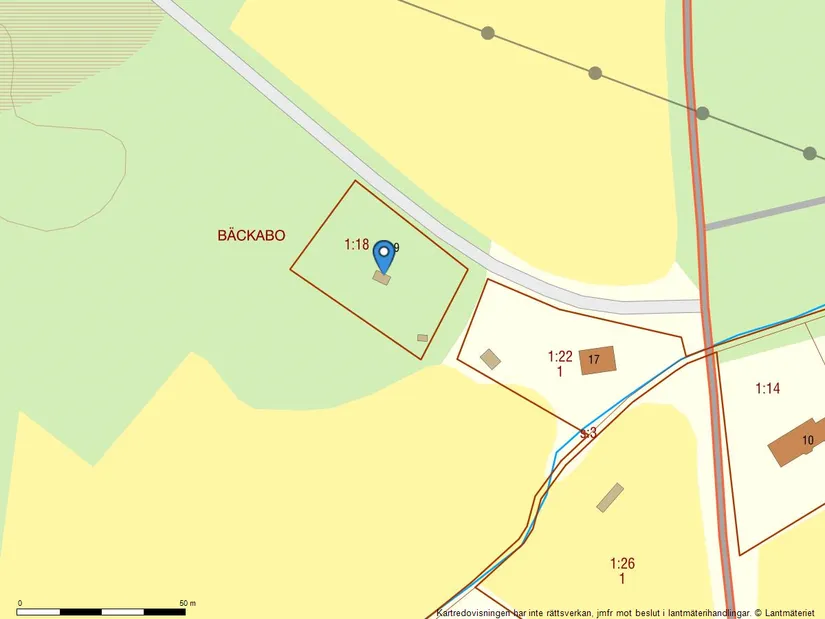 Tomt, Bäckabo 19, Borås