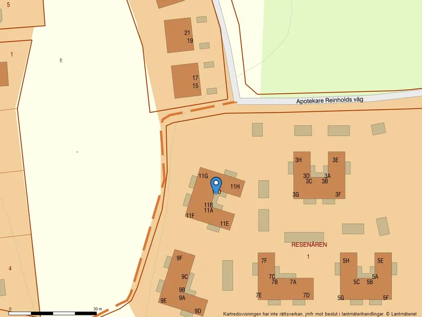 Bostadsrätt, Apotekare Reinholds väg 11C, Teleborg, Växjö