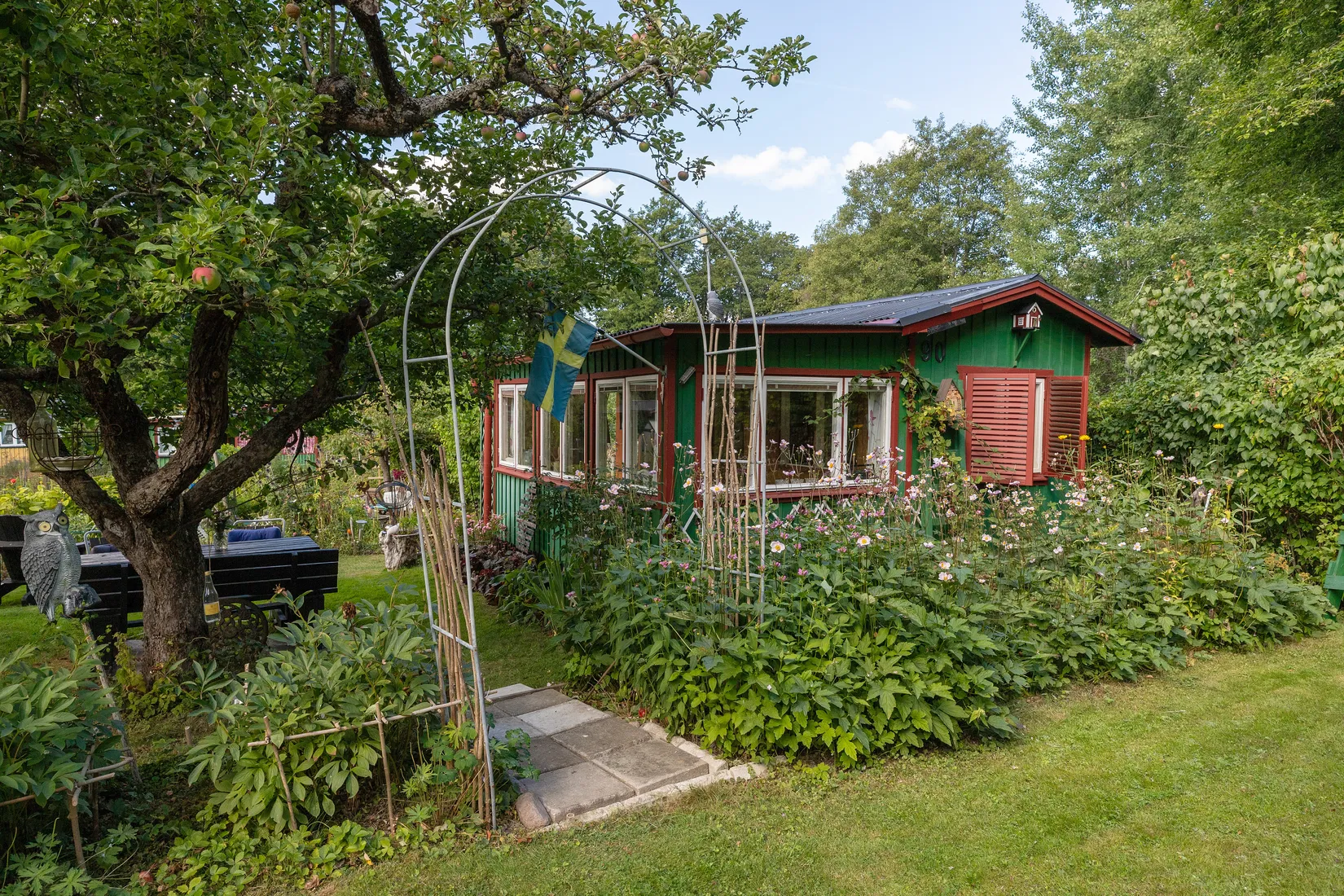 Fritidshus, Järvavägen 10, lott 90-91, Ulriksdals slottspark, Solna