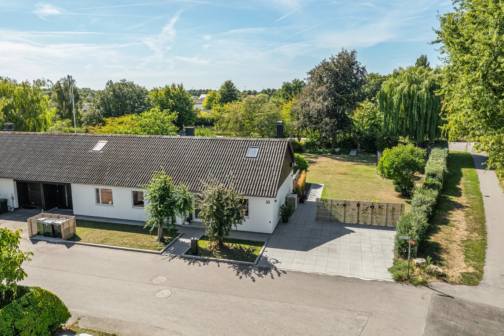 Radhus, Briggatan 33, Lomma - Båtgatorna, Lomma