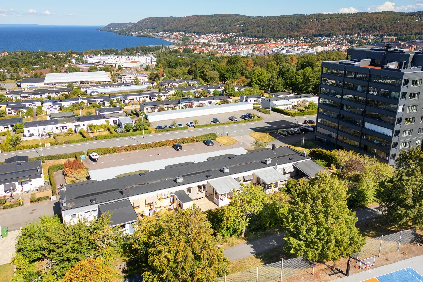 Radhus, Hästhagsgatan 47, Nedre Öxnehaga, Jönköping