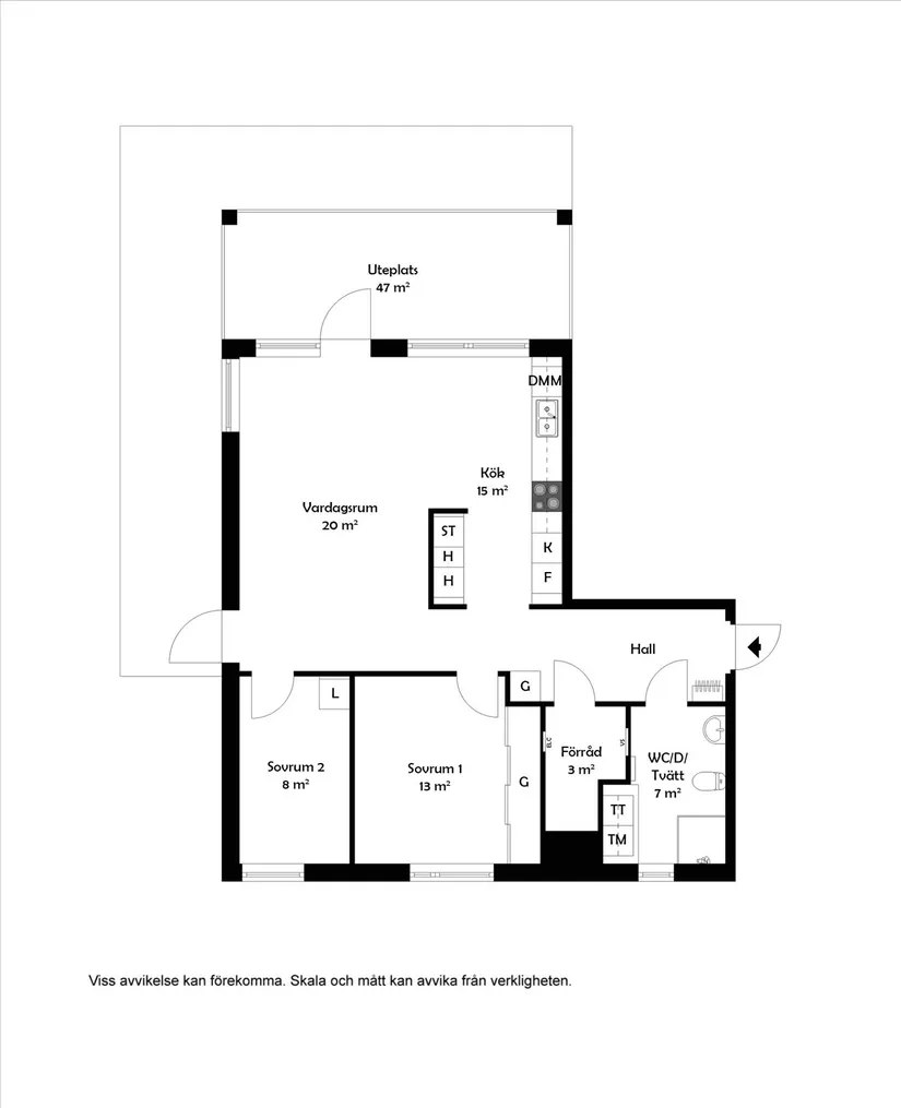 Bostadsrätt, Västra Sundskogsvägen 39, Uddevalla
