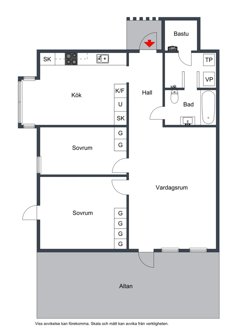 Villa, Bondegatan 32, Henja, Gislaved