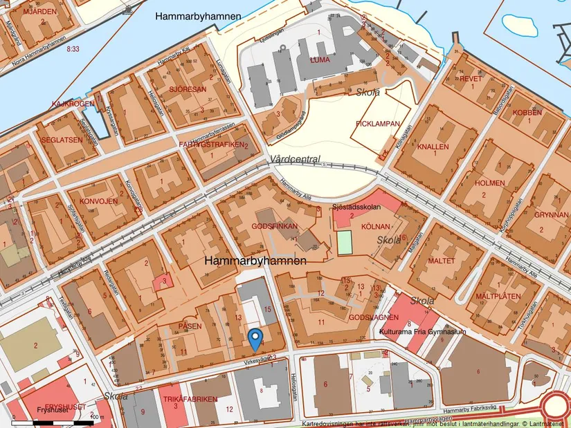 Bostadsrätt, Virkesvägen 9E, Hammarby Sjöstad, Stockholm