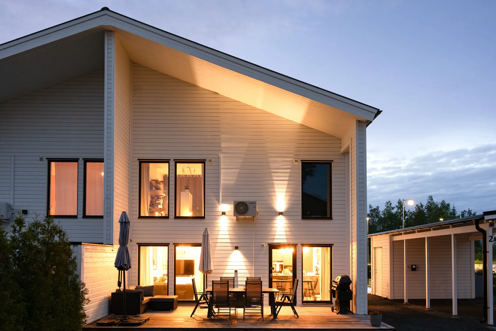 Radhus, Skogsbetesvägen 2A, Gäddeholm, Västerås