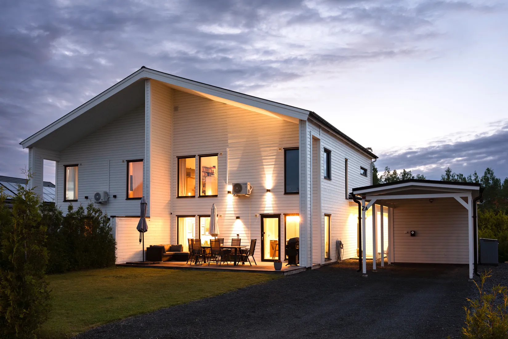 Radhus, Skogsbetesvägen 2A, Gäddeholm, Västerås