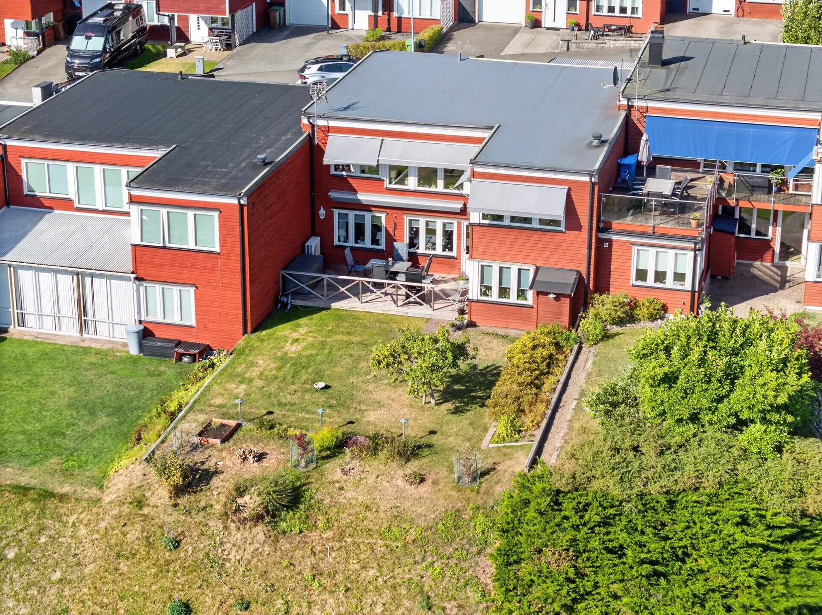 Radhus, Bladvägen 13, Dälderna, Skövde