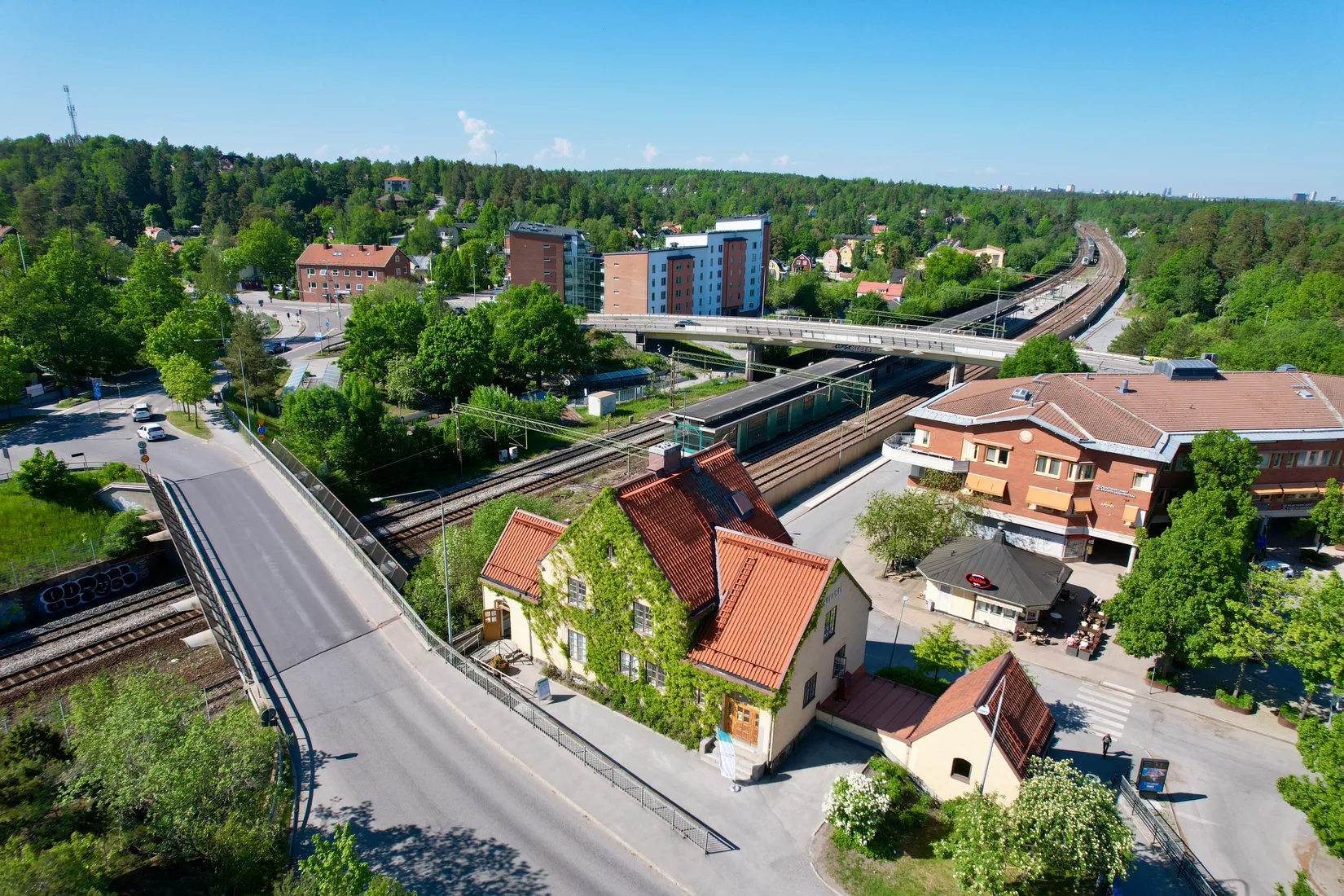 Villa, Storskogsvägen 12, Stuvsta centrum, Huddinge