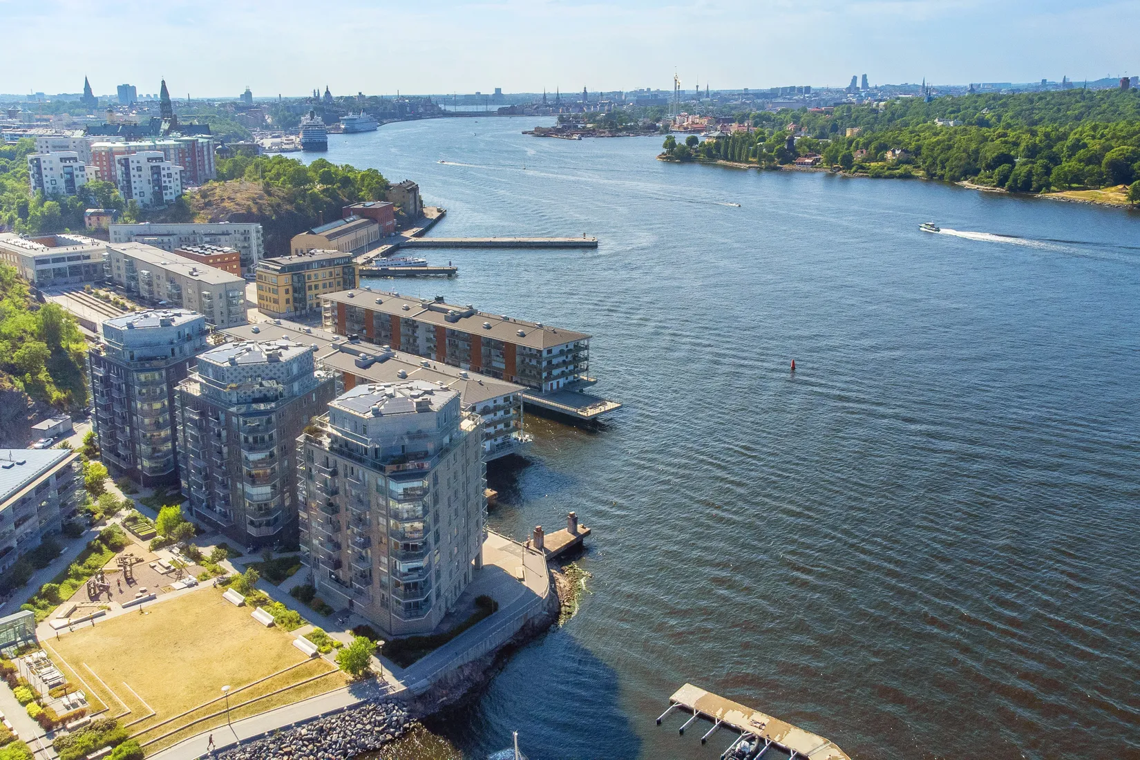 Bostadsrätt, Finnboda kajväg 13A, Finnboda Hamn, Nacka