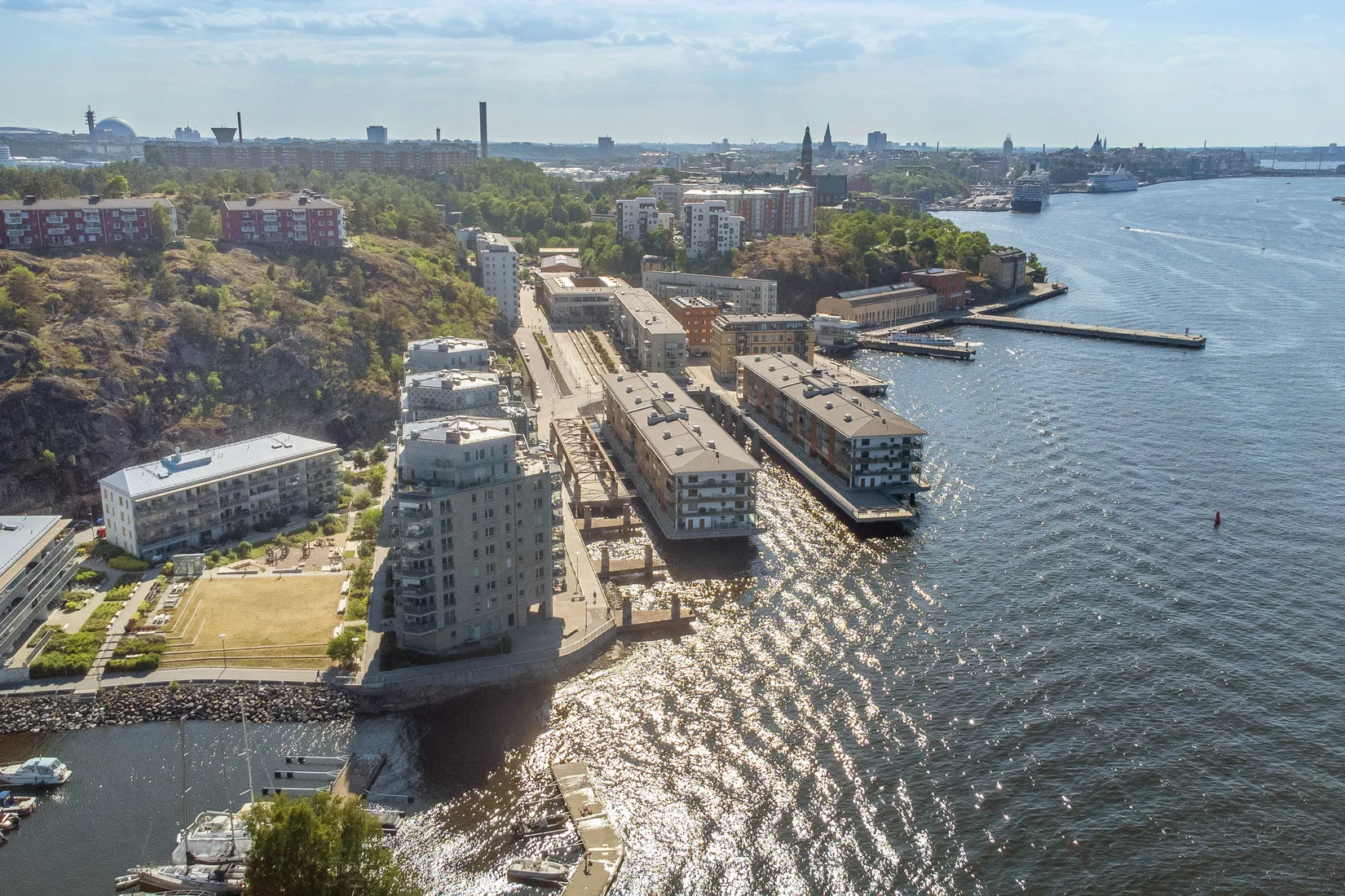 Bostadsrätt, Finnboda kajväg 13A, Finnboda Hamn, Nacka